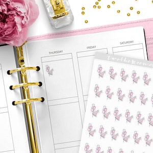 Party Aufkleber / Party Aufkleber / Bullet Journal, Filofax, Erin Condren, Happy Planner