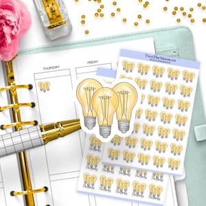 Strom Planner Sticker / Bullet Journal, Filofax, Erin Condren, Happy Planner