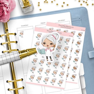 Adesivos de receitas de livro de receitas Olivia / Adesivos de planejador funcional Icon / Bullet Journal, Filofax, Erin Condren, Happy Planner