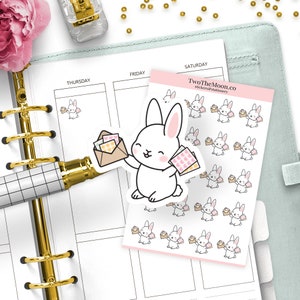 Bunn Sticker Order Stickers / Happy Mail Icon funktionale Planner Sticker / Bullet Journal, Filofax, Erin Condren, Happy Planner
