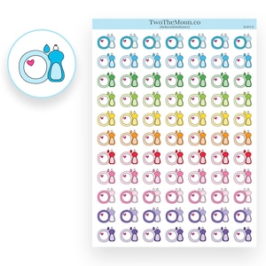 Washing Dishes Doodle Planner Sticker / Bullet Journal, Filofax, Erin Condren, Happy Planner / Happy Planner / Bullet Journal