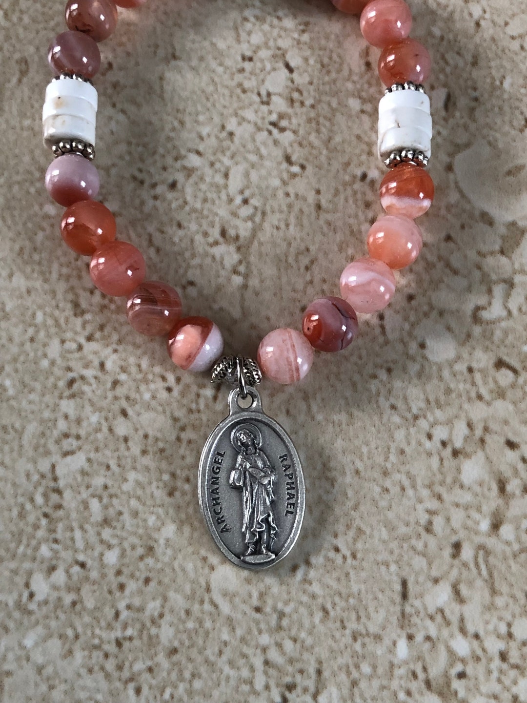 Saint Raphael Bracelet Arch Angel Raphael Bracelet Patron Saint of