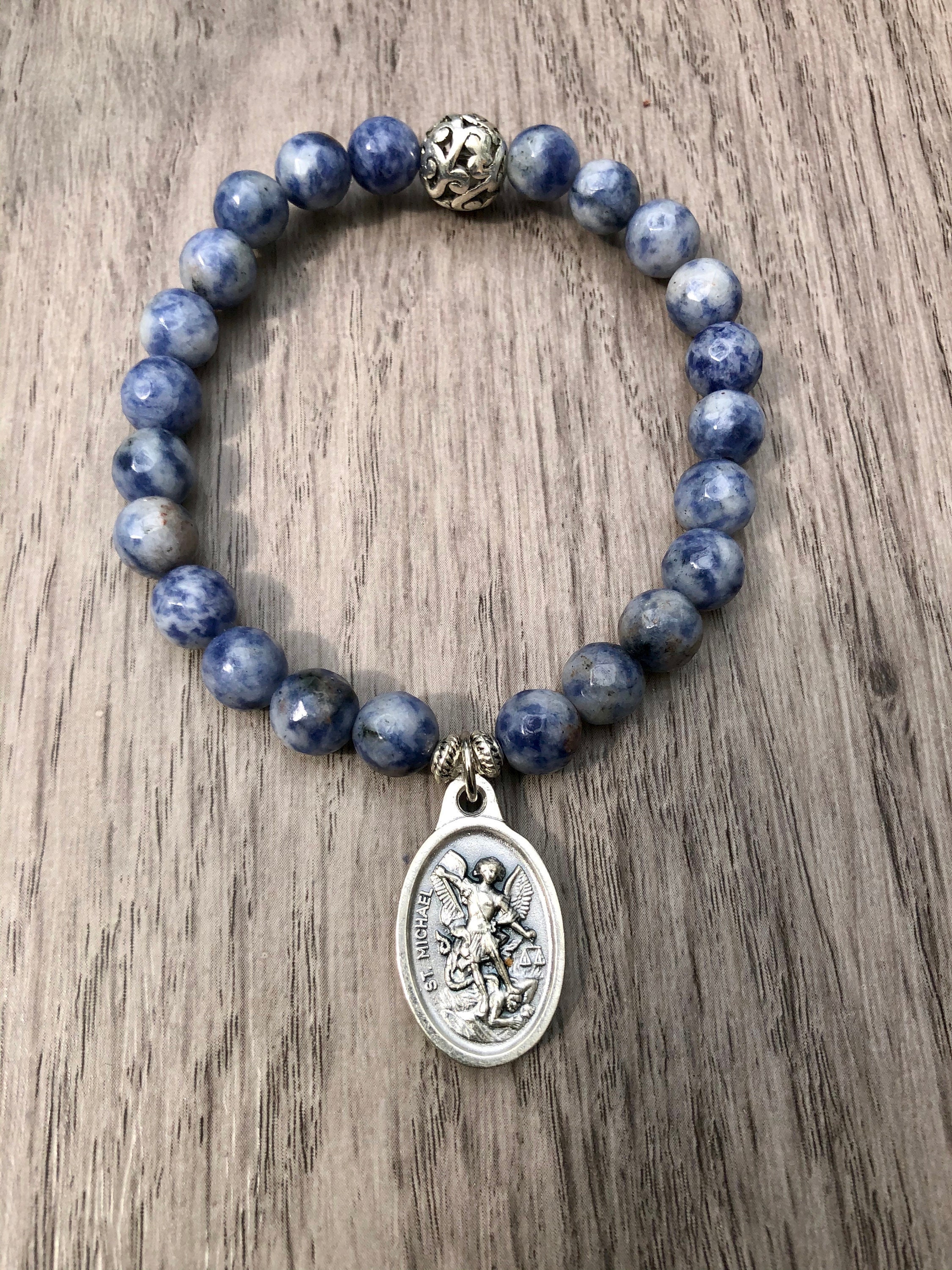 Saint Michael Paracord Rosary Bracelet | Men/Women Catholic rosary handmade  - BFJ Tax & Accounting