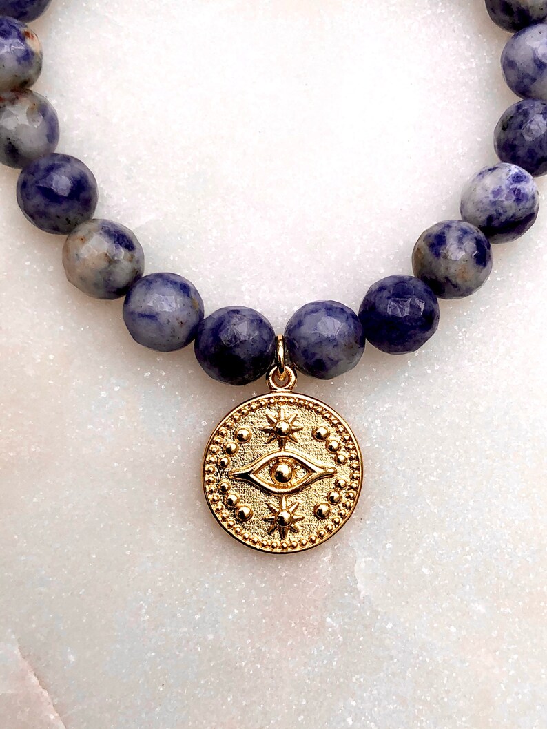 Third Eye Bracelet Evil Eye Bracelet Third Eye Chakra Bracelet Etsy