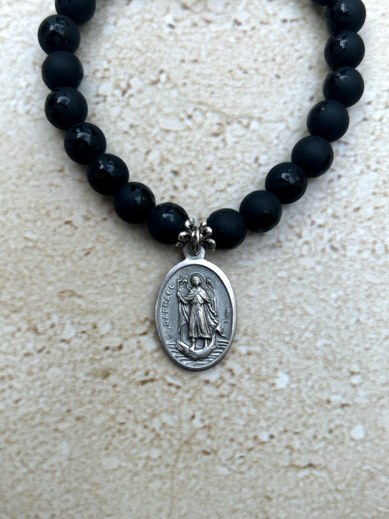 Saint Raphael Bracelet Arch Angel Raphael Bracelet Patron Saint of