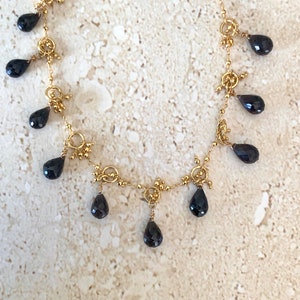 Smoky Quartz Necklace Dainty Smoky Quartz Necklace Smoky Quartz Layering Necklace