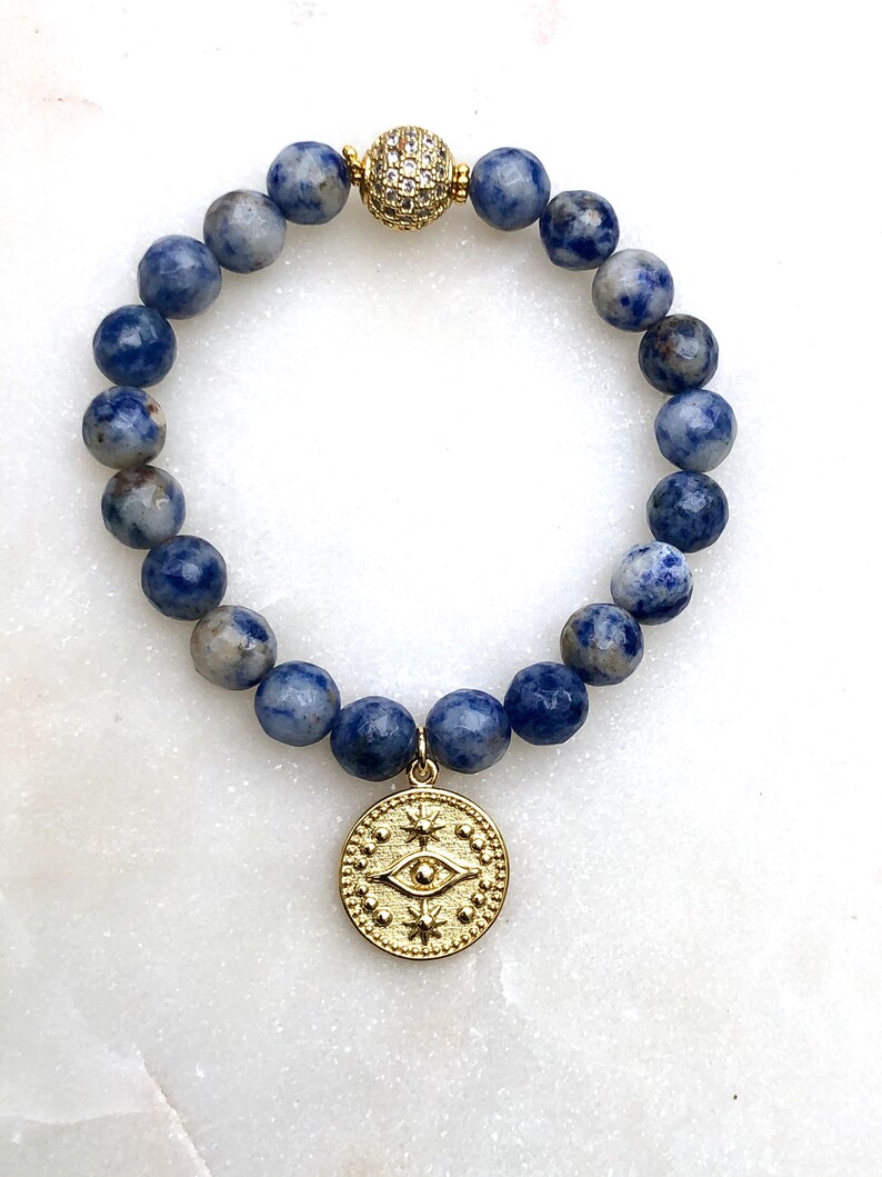 Third Eye Bracelet Evil Eye Bracelet Third Eye Chakra Bracelet Etsy