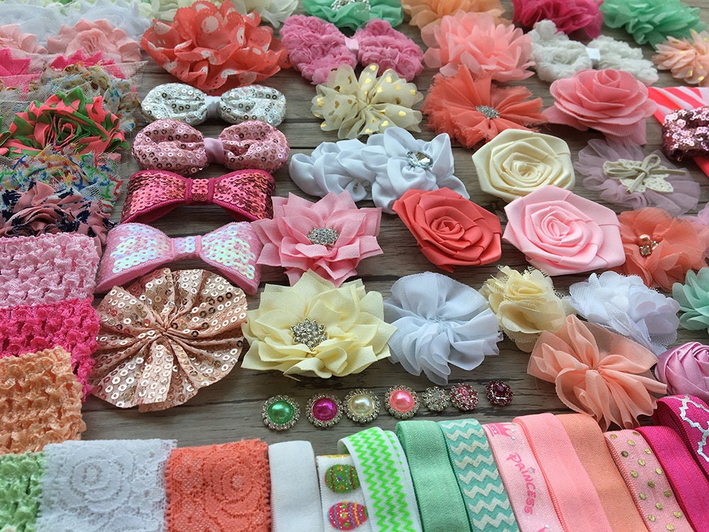 DIY Headband Making Kitholiday Gift Baby Shower Headband Etsy