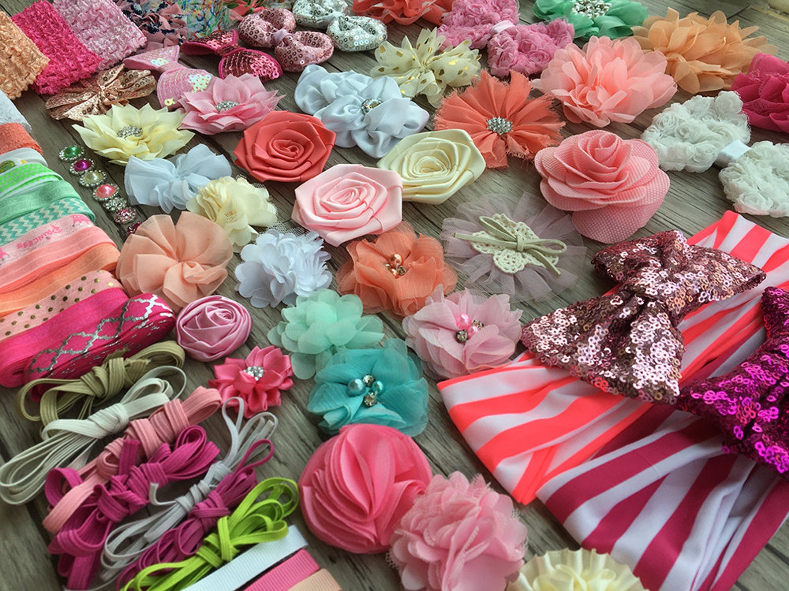 DIY Headband Making Kitholiday Gift Baby Shower Headband Etsy