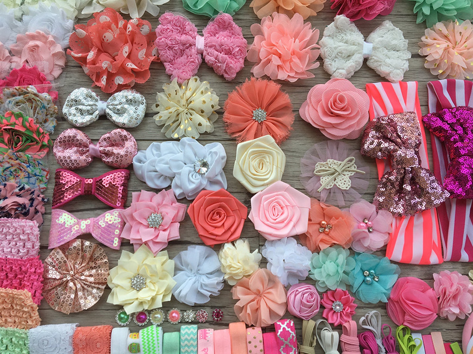 DIY Headband Making Kitholiday Gift Baby Shower Headband Etsy