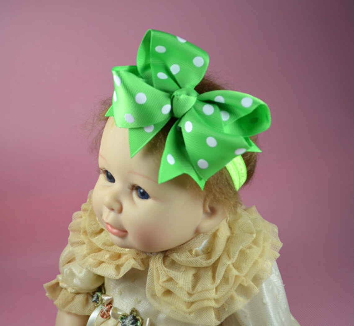 6 Baby Little Girl Hair Bow Baby Headband Headband Bow Etsy