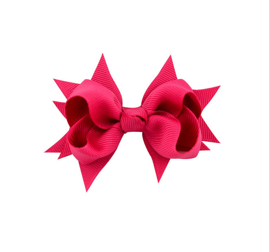 Set of 20 Pcs 3 Inch Hair Bow Girl Hair Bow Toddler Hair Etsy