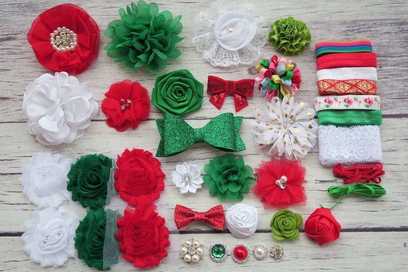 Baby Shower Headband Station Kit DIY Headband Making Etsy