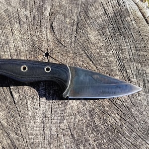 Pennsylvania made 1095 steel with micart handle and kydex sheath