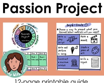 Elementary Independent Study Passion Project Genius Hour Inquiry Project Plan