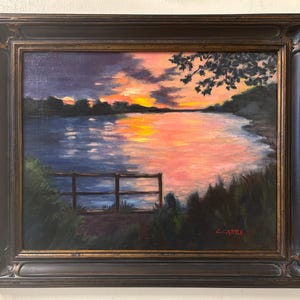 Sunset, Missouri River