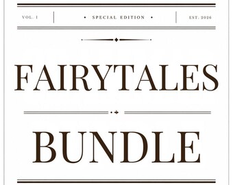 Fairy Tale Activity Bundle: 6 Classic Story Packs (PDF Download)