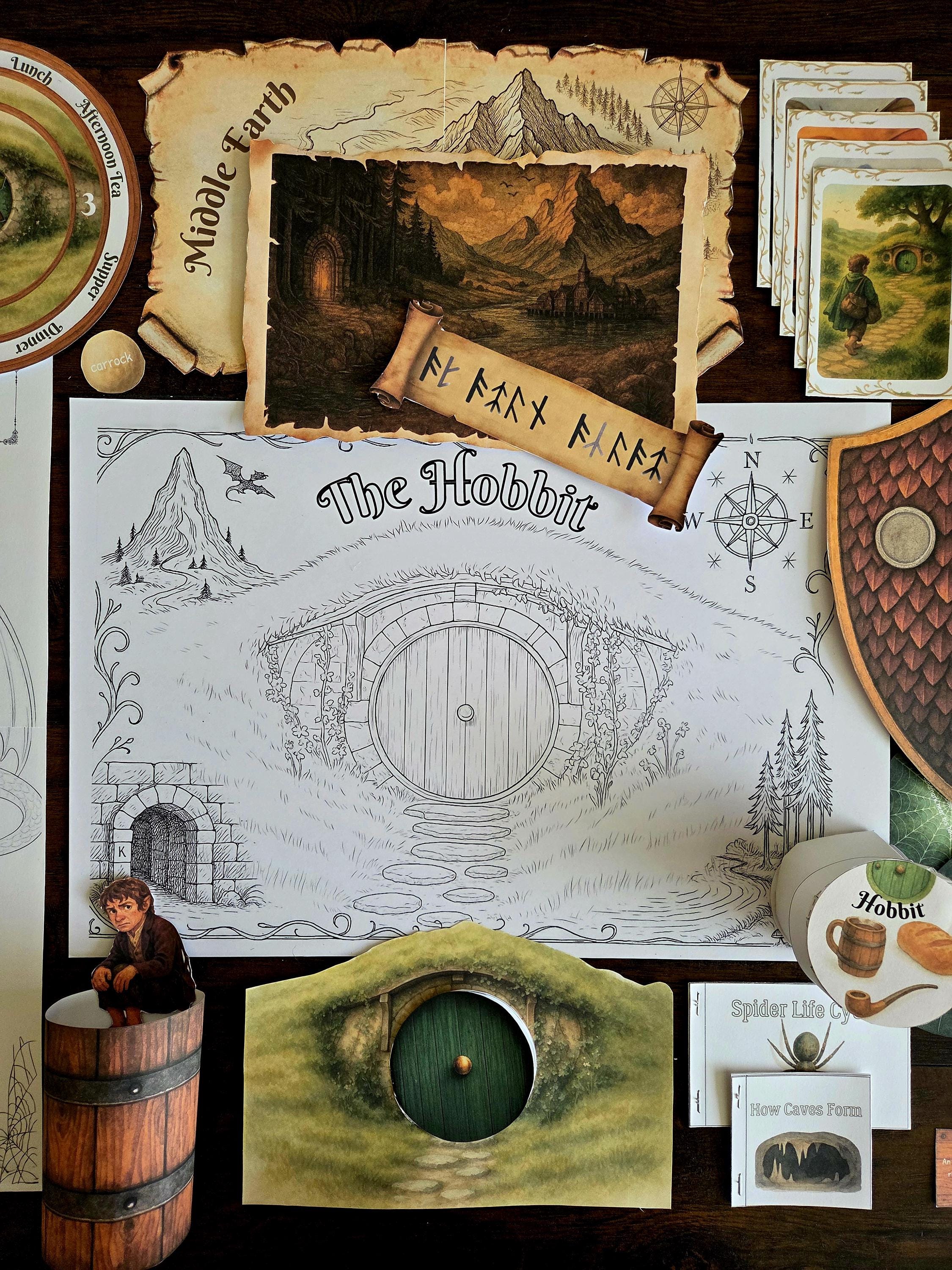 The Hobbit Book Companion | Literature Study and Unit Study ...