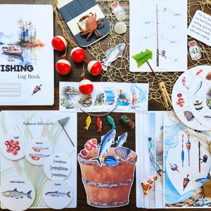 Fishing Unit Study, Montessori Study, Homeschool, Activities, Fish, Summer Fishing, Printables, Homeschool Activities, Freshwater, Saltwater