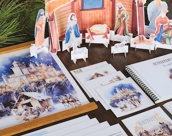 Nativity Study Pack: Christmas Montessori Activities (Printable)