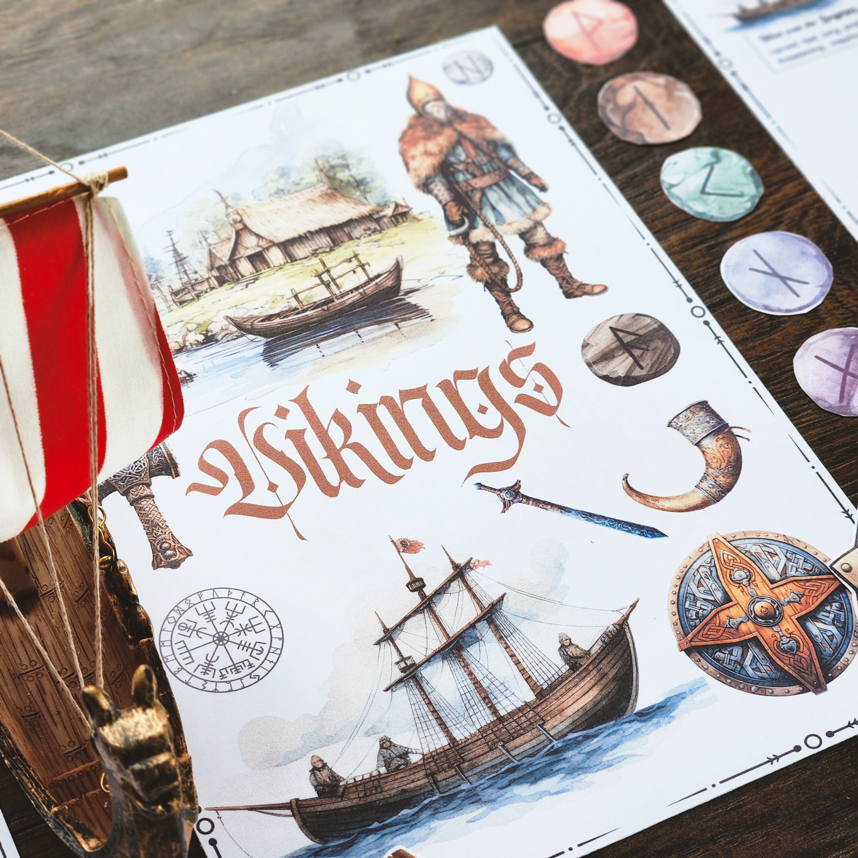 Vikings, Vikings Unit Study, Homeschool , Printables, Norse, Vikings ...
