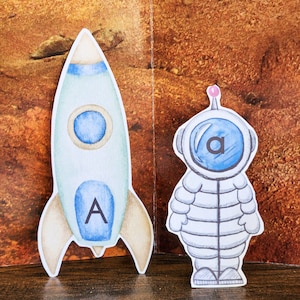 Spazio ABC Studio Stampe scaricabili Lettere Materiali didattici per la scuola materna Montessori Attività per bambini