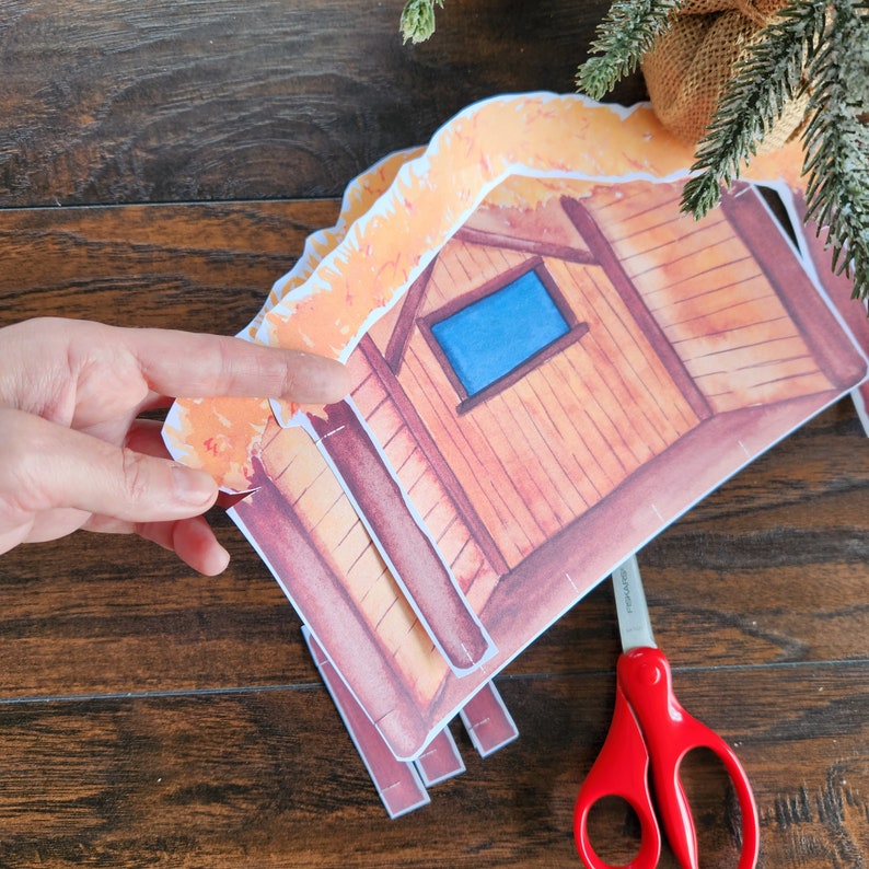 Manger, Nativity, Christmas Scene, Paper Nativity Scene, Homeschool ...