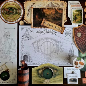 The Hobbit Book Companion | Literature Study and Unit Study | Homeschool Reading Comprehension, Crafts & Activities | J.R.R. Tolkien