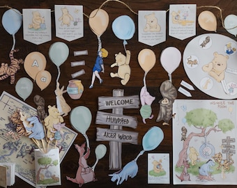 Libro complementario de Winnie the Pooh: Estudio de literatura para la educación en casa (paquete imprimible)