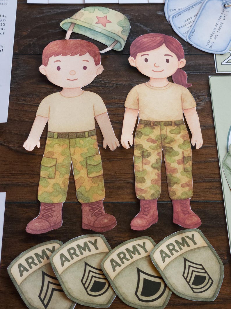 U.S. Army Learning Pack: Military Ranks & Time (digital Download ...