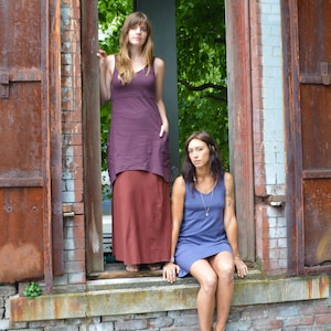 Dragonfly Dress - perfect pocket dress 100% organic cotton - V-neck dress