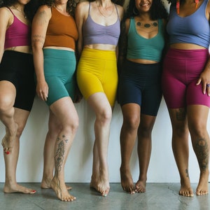 Biker Shorts- Athletic shorts - Organic Tencel shorts