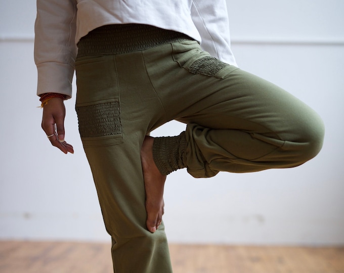 Cozy Joggers - organic cotton fleece pants with pockets - street style sweatpants