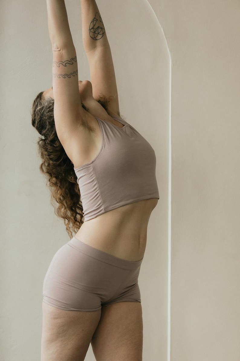 Organic Cotton Briefs - comfortable organic underwear Griege