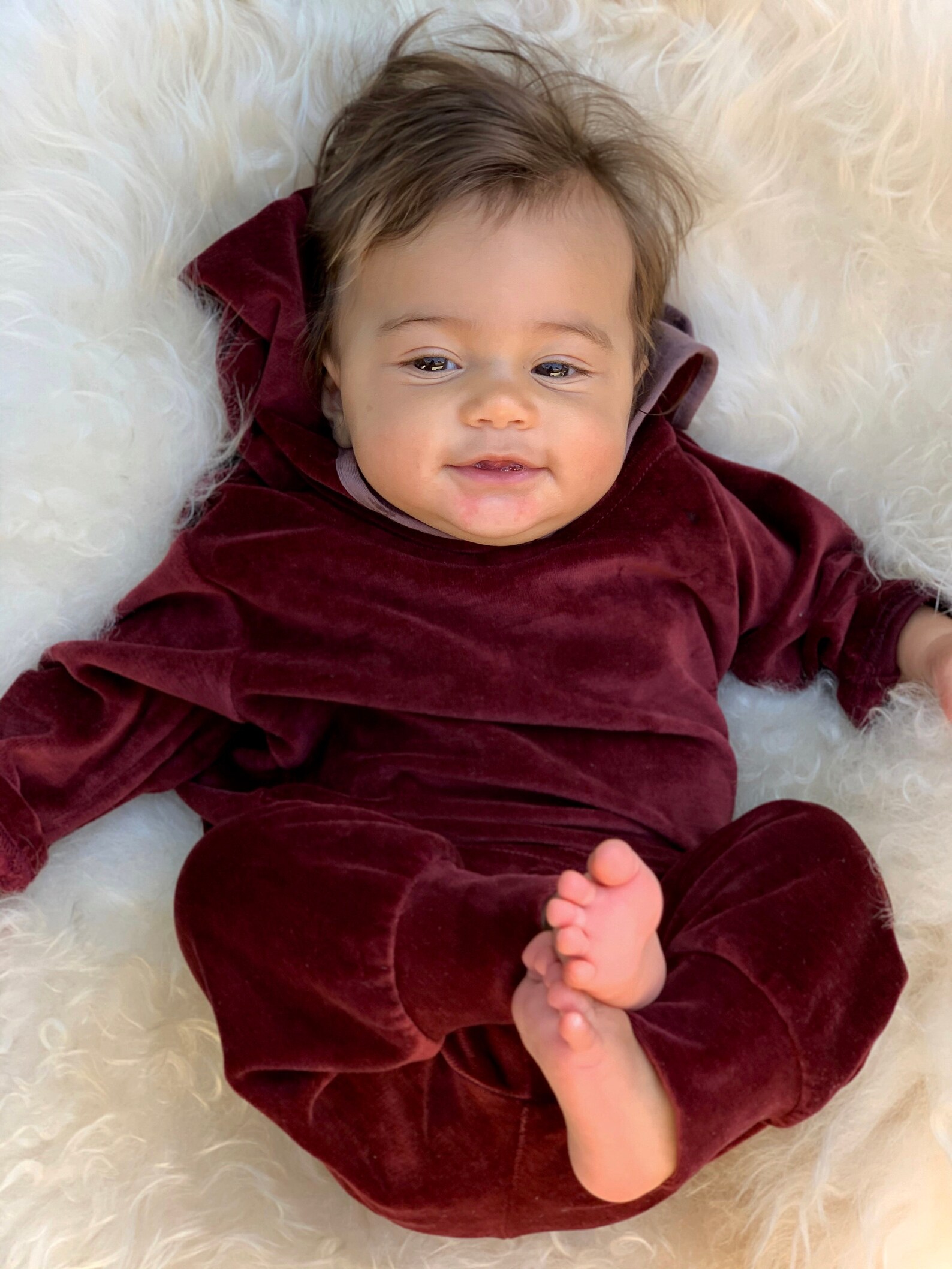 Velvet Baby Set biologisch katoenen fluwelen hoodie en broek Etsy