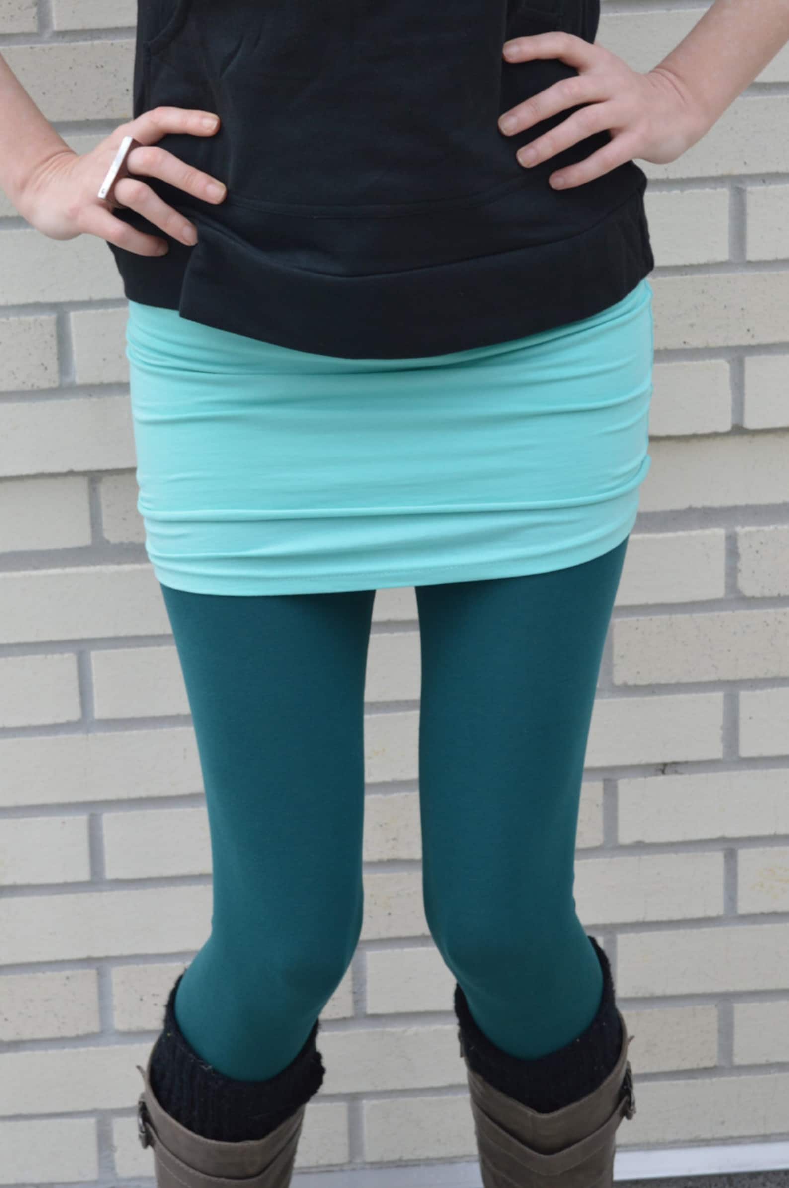 Organic Cotton Leggings Leggings With Ruched Ankle Full Etsy