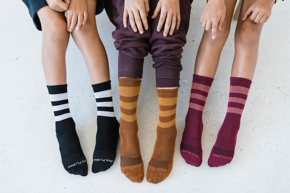 Organic Cotton Crew Socks Packs of Soft and Breathable Tall Socks - Etsy