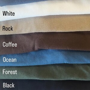 T-shirt classica - T-shirt da uomo in cotone biologico al 100% - canottiera - T-shirt in fibra naturale immagine 11