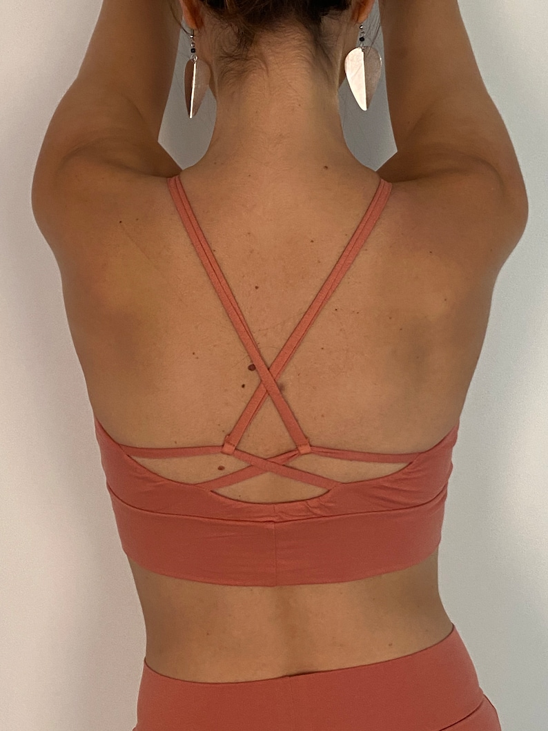 Bio Baumwolle Unterwäsche Set Bralette und Unterwäsche Set weiche Unterwäsche BH Set aus Bio-Baumwolle Bild 8