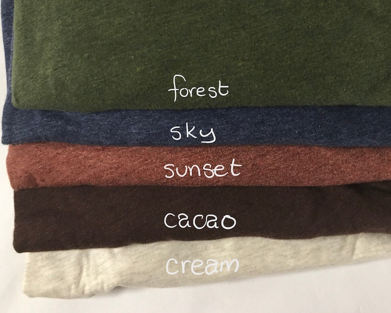 Organic Cotton turtleneck - High neck soft long sleeve - winter layer image 10