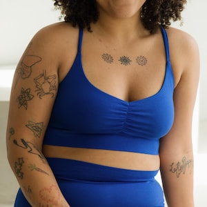 Organic Cotton Unders Set - Bralette and Underwear Set - soft organic cotton underwear + bra set image 2