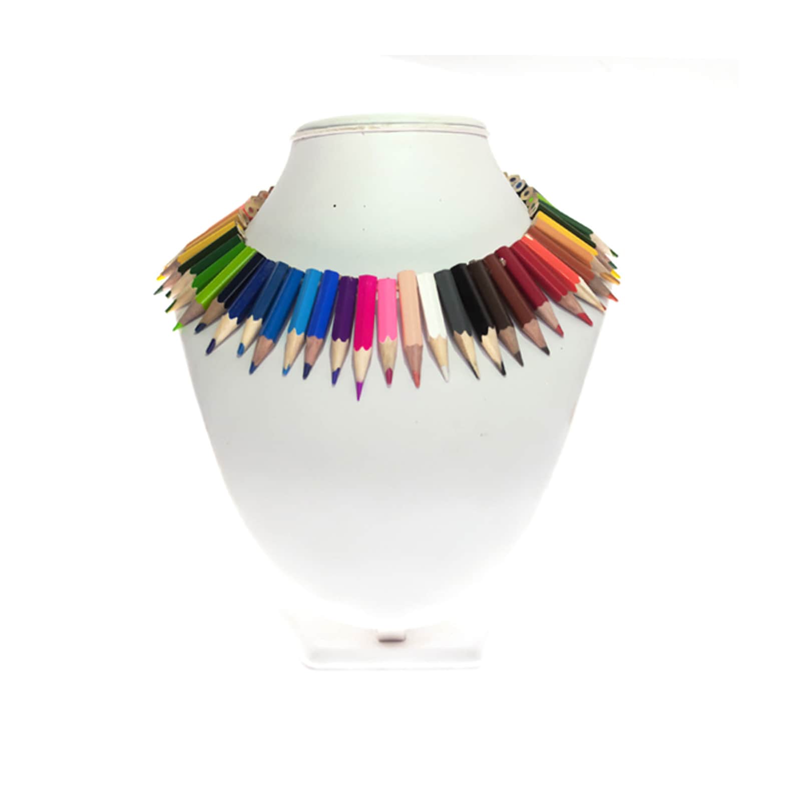 Colored Pencil Necklace Pencil Jewelry Colored Pencil Etsy