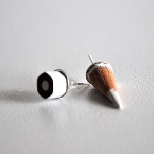 Pencil Earrings – Pencils Earring - Pencil Jewelry – Earring Pendant – Color Pencil Jewelry - Art teacher gift