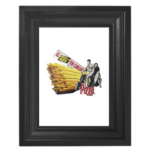 Made in Italy Collage- Digital Print Paper Collage - Wall decor - Home Decor - Printed Paper Collage - A4 size - Collage - Collage art