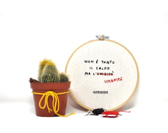 Bordado en diadema con frase divertida - Regalo Divertido - Frase bordada en tela en diadema - Regalo Divertido - Frases Sarcásticas