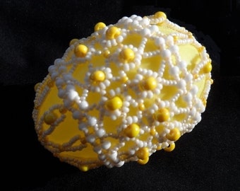 Tutorial modello copertina con perline per uova di PASQUA LIMONI e LIME Download istantaneo