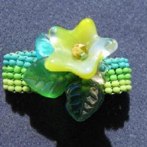 MAUI MORNING Beaded RING Pattern Tutorial Instant Download