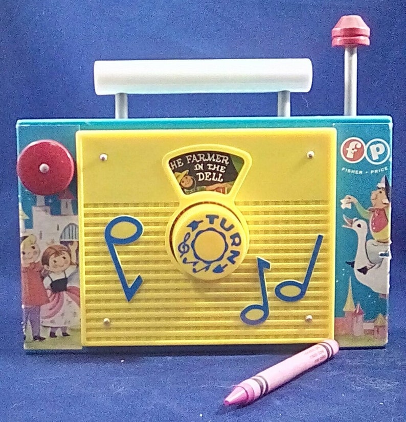 fisher price radio music box