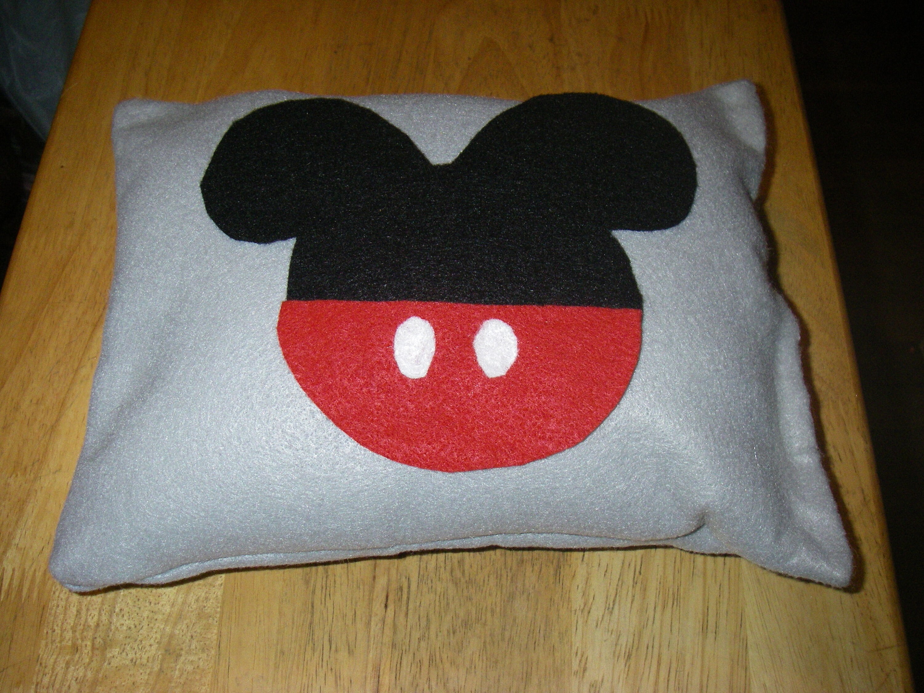 Mickey Mouse Felt Pillow Throw Pillow Sofa Couch Cushionkids Etsy
