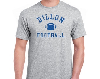 Men's Dillon Panthers Football friday night lights tv show T-Shirt Grey